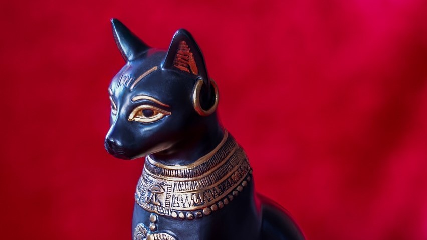 Katzeng&ouml;ttin Bastet.